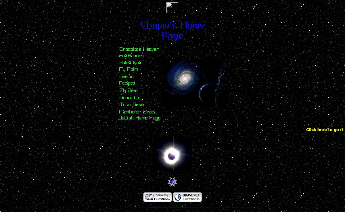 Chavie's Page! of budgies, knitting, chocolate, judaism, books, movies, total eclipse of the sun...Chavie, Fiszer, Goldstein