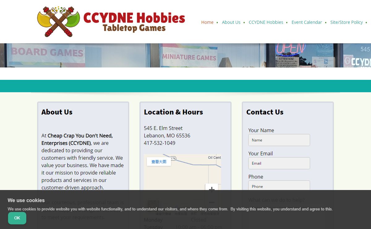 Cheap Crap You Don't Need, Enterprises (CCYDNE) - Home