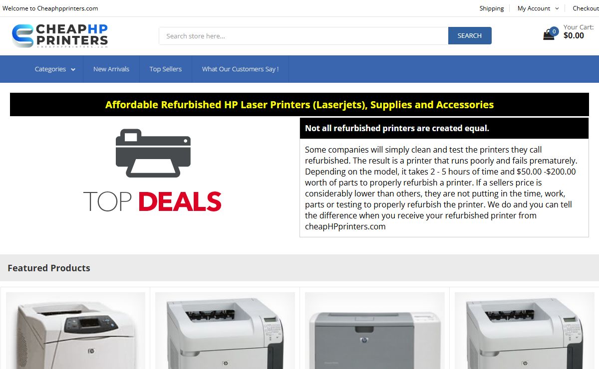 Cheaphpprinters.com Cheaphpprinters.com