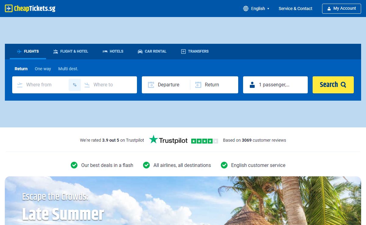 CheapTickets.sg | Cheap Flights, Great Travel Deals