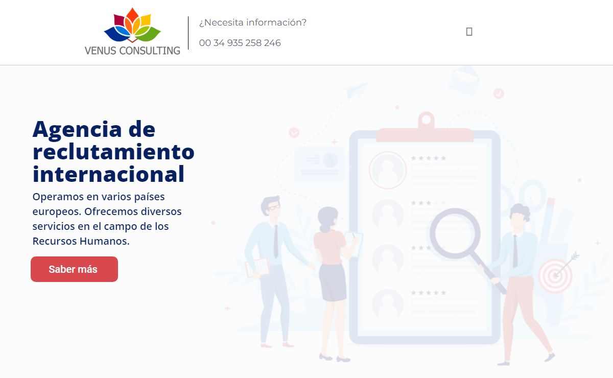Venus Consulting - Agencia de reclutamiento - Venus Consulting