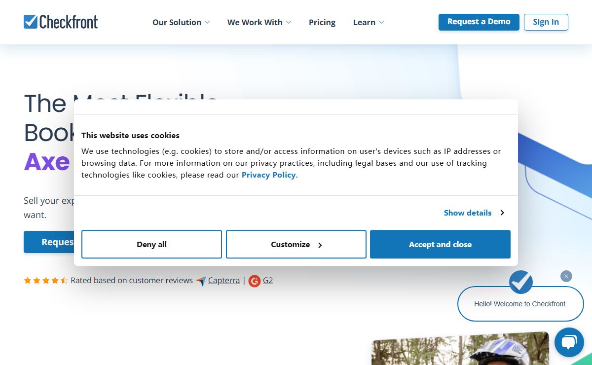 Checkfront - Online Booking Software