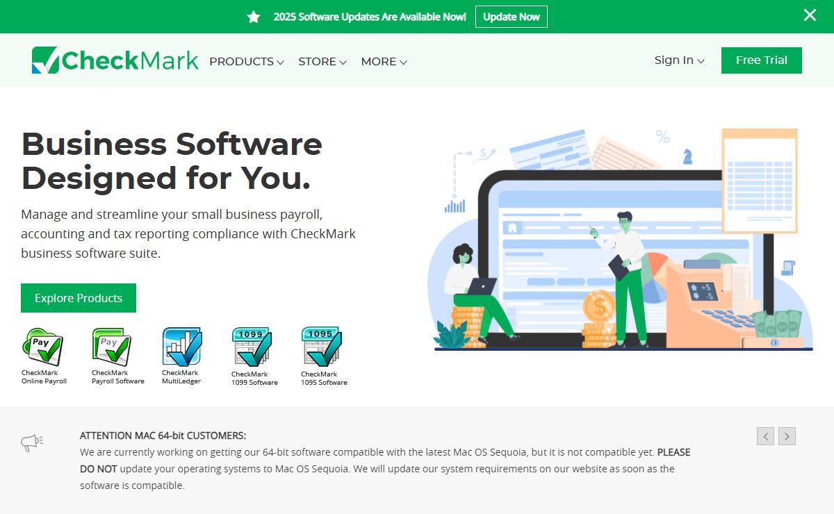 CheckMark – Delivering Business Software Since 1984