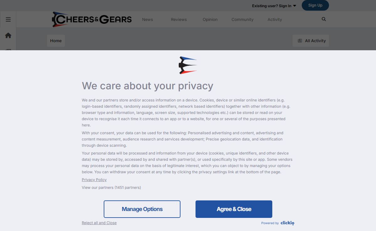 Automotive News, Reviews, Opinion, and Forums - Cheers & Gears
