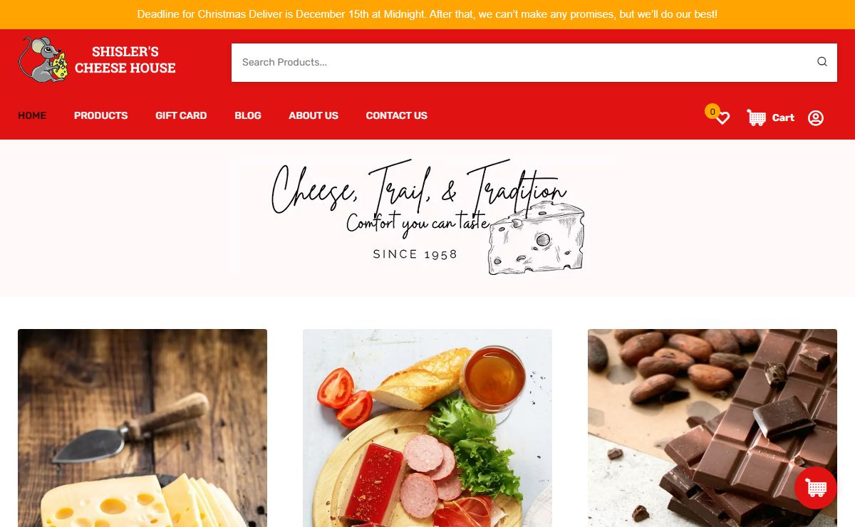 Shisler's - Best Place To Buy Cheese Online | Trail Bologna | Candy