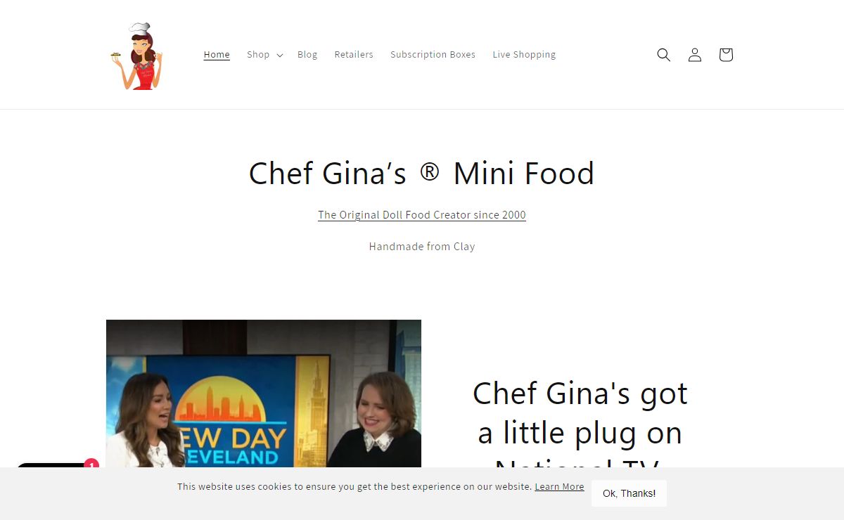 Chef Gina's | Mini Food | One Sixth Scale – Chef Gina's® Mini Food
