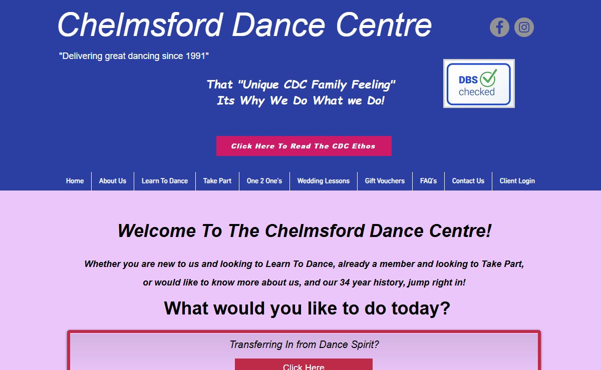 Chelmsford Dance Centre | Ballroom and Latin Dancing