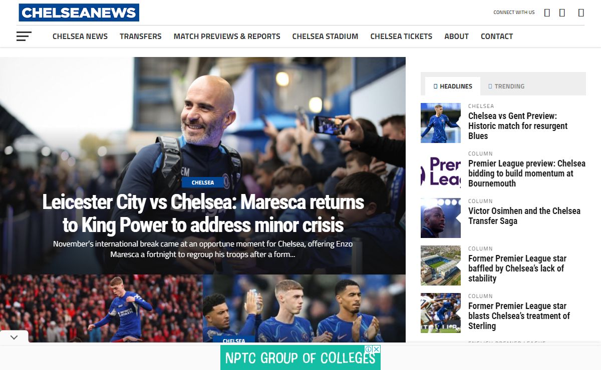 Chelsea News - Latest Chelsea News & Transfer Rumours