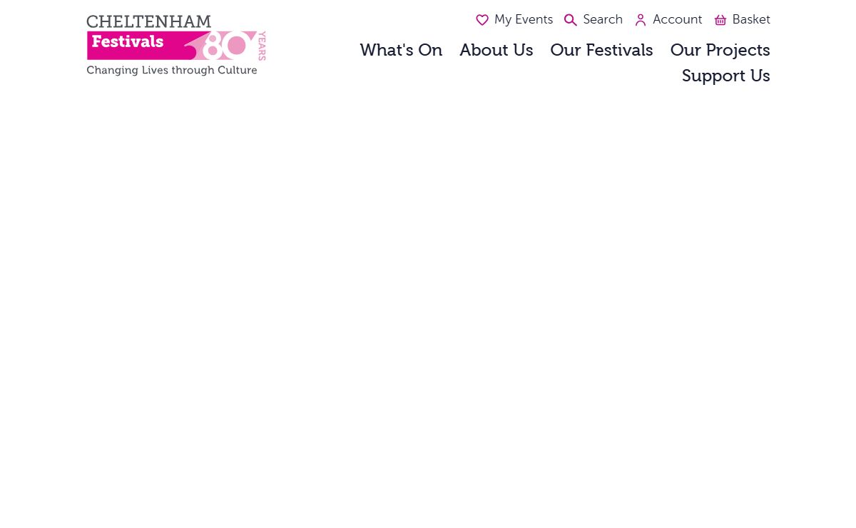 Home | Cheltenham Festivals