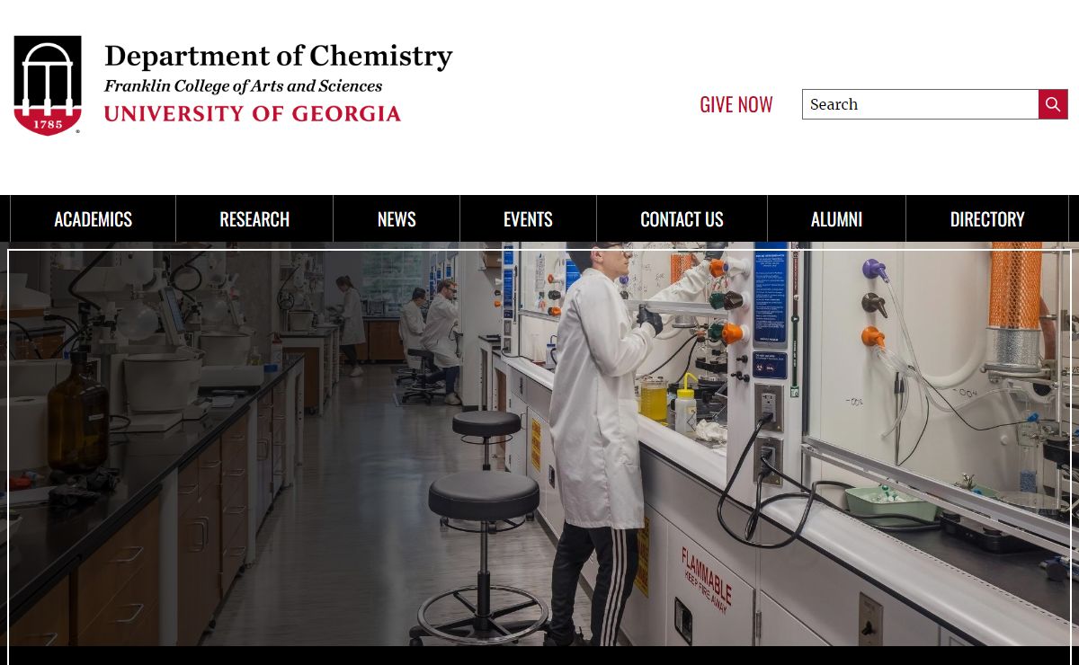 Welcome to UGA Chemistry! | Department of Chemistry