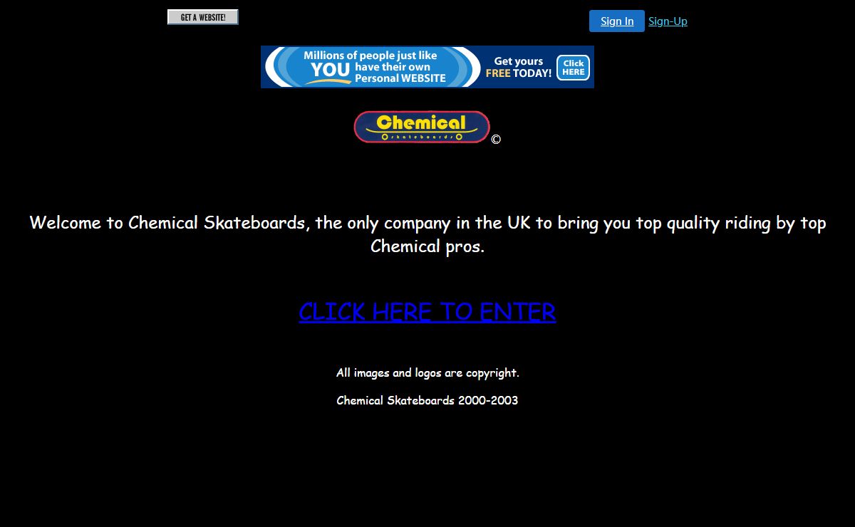 Welcome to Chemical Skateboards