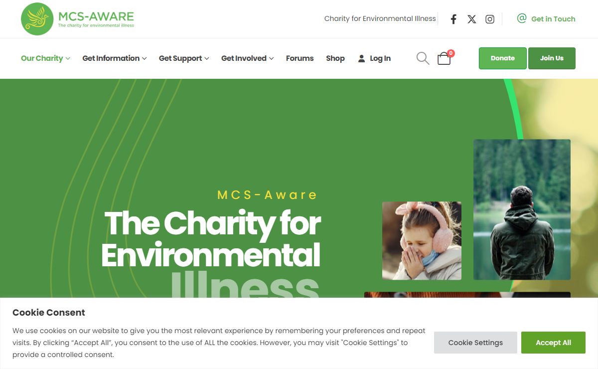 MCS Aware Charity for Environmental Illness
