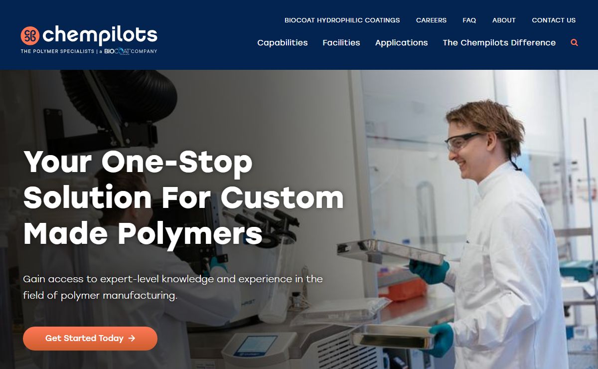 Custom Specialty Polymers - Medical & Pharmaceutical
