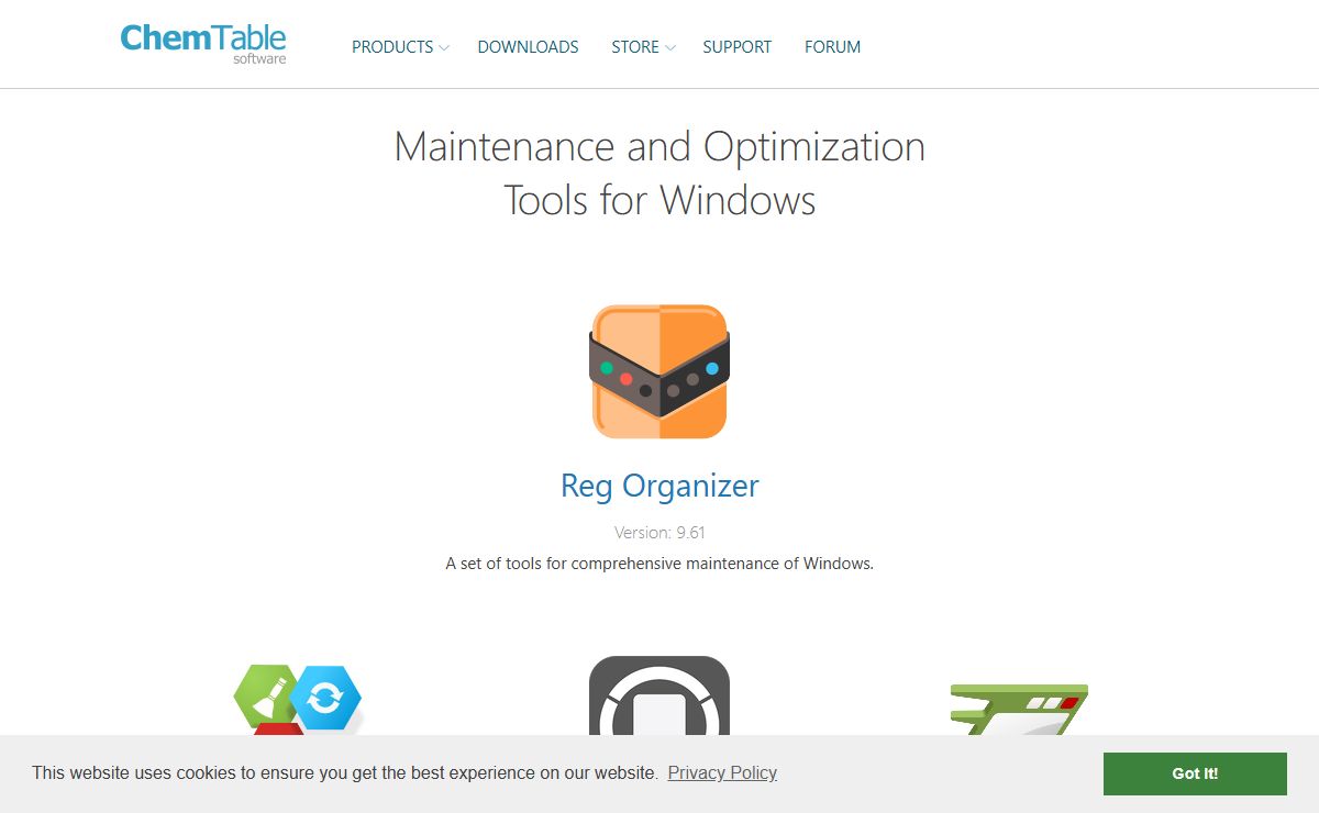 Maintenance and Optimization Tools for Windows