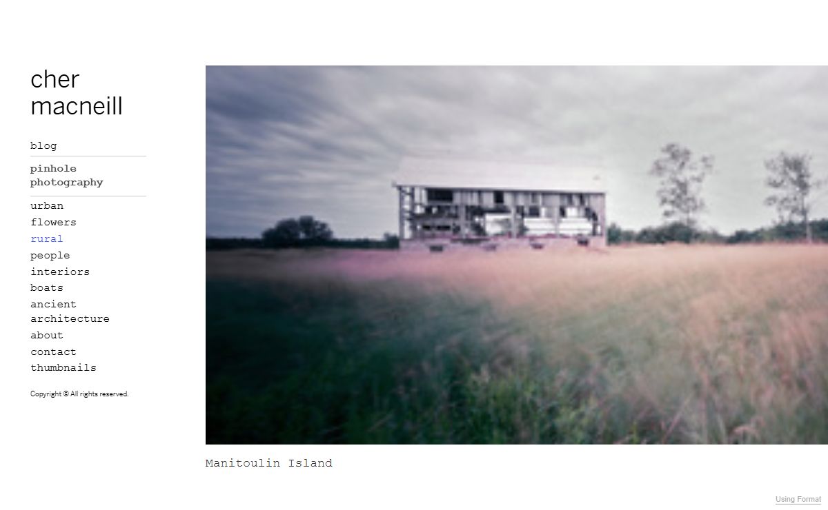 rural - pinholes by cher macneill