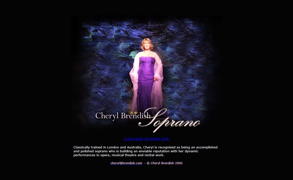 Soprano Opera Singer UK Cheryl Brendish