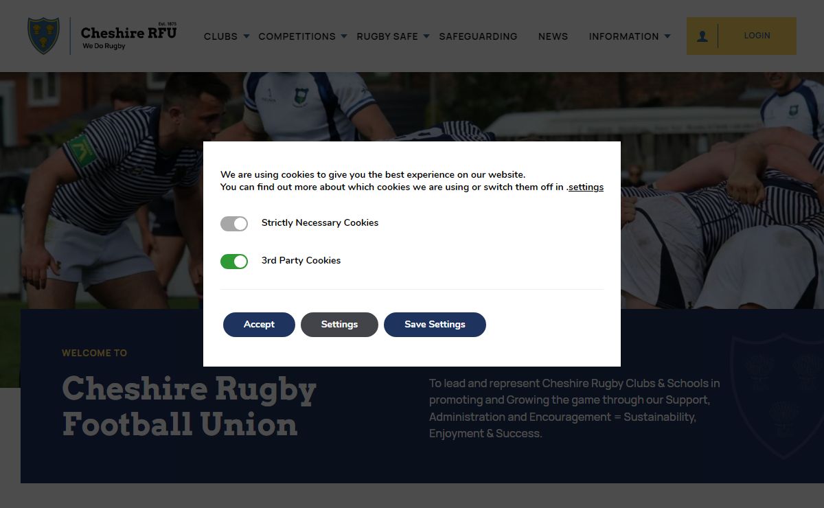 Cheshire RFU | Rugby Football in Cheshire