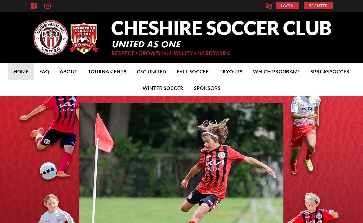 Cheshire Soccer Club > Home