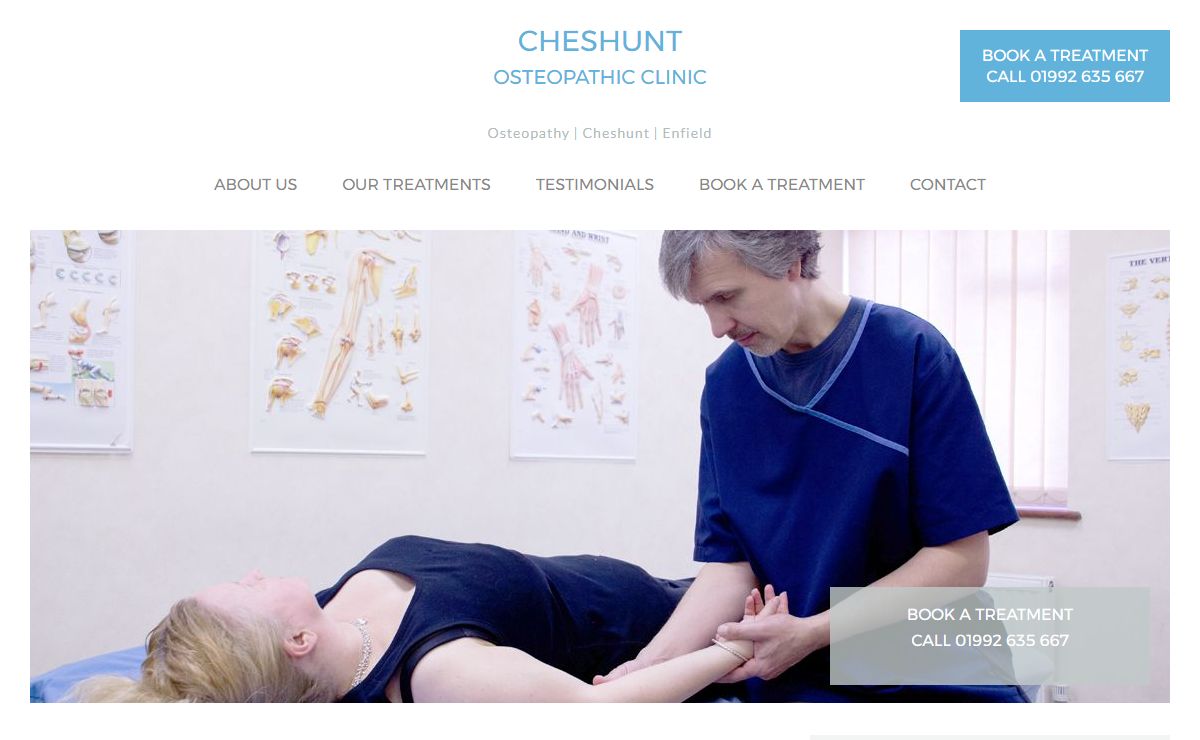 Cheshunt Osteopathic Clinic | Osteopathy | Cheshunt | Enfield