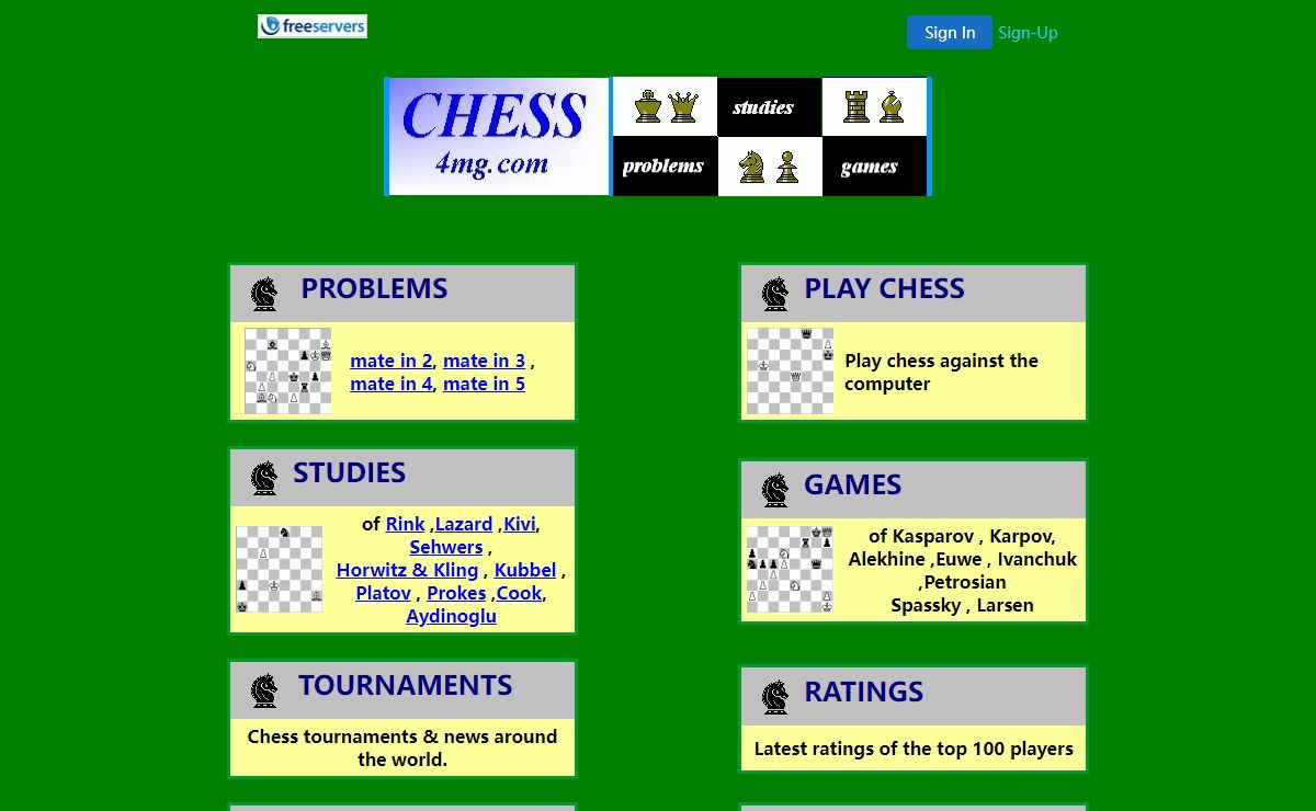 CHESS studies,problems,games