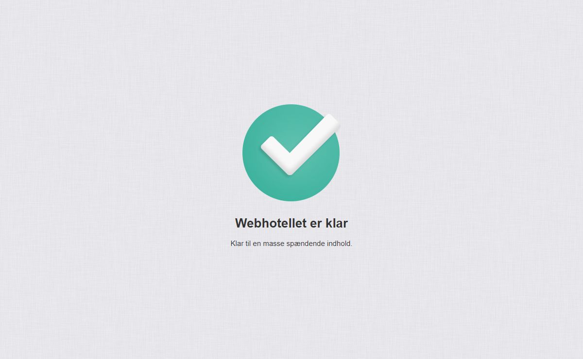 Her flytter snart en ny gæst ind