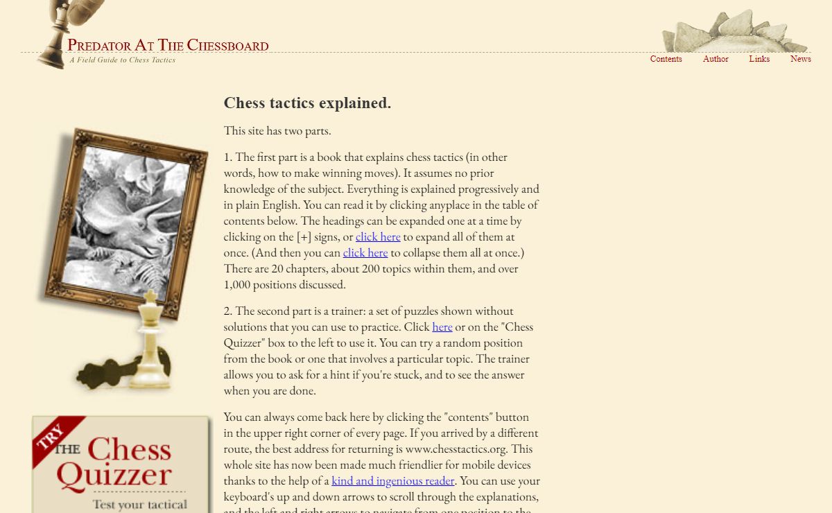Chess Tactics Explained in English: Ward Farnsworth's Predator at the Chessboard