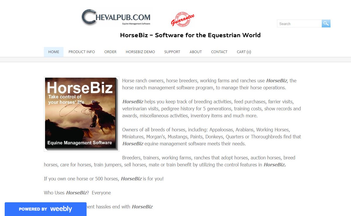 HorseBiz - Equine Management Software - HorseBiz where your equine management hassles end
