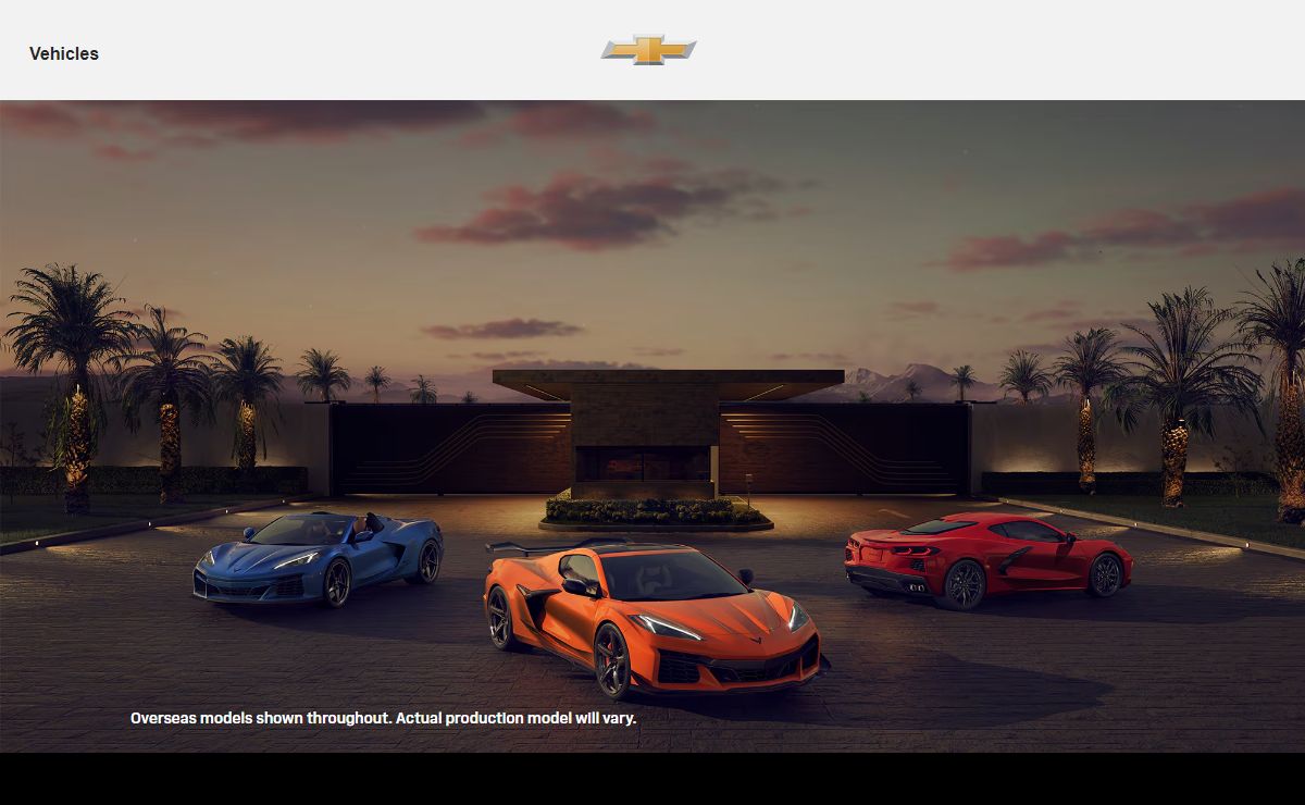 Corvette Lineup: Stingray, E-Ray & Z06, | Chevrolet Europe
