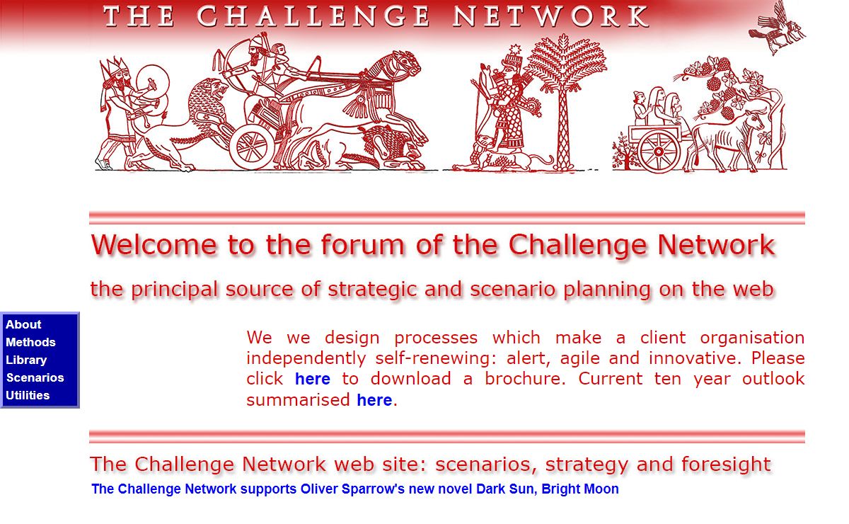The Challenge Network, first for scenarios and strategy