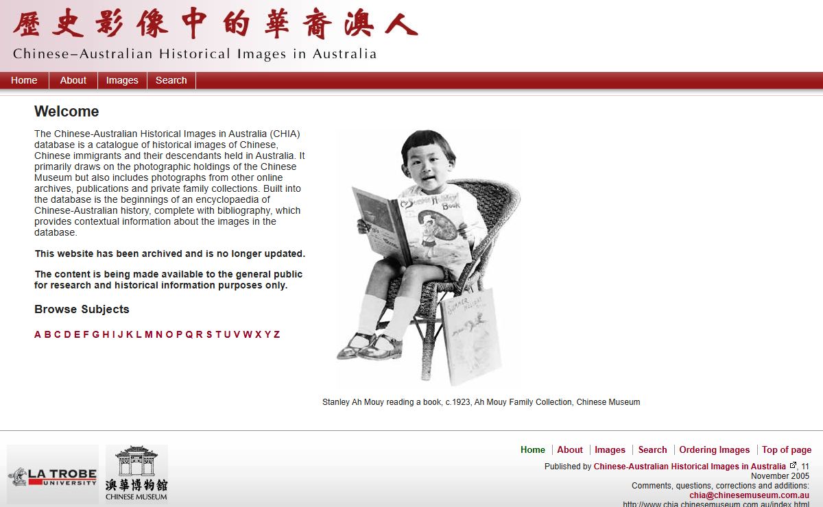 Home - Chinese-Australian Historical Images in Australia