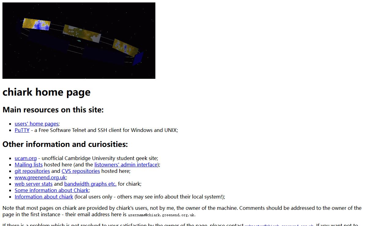 chiark home page
