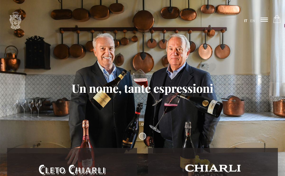 L'eccellenza del Lambrusco e dei Vini Spumanti | Chiarli