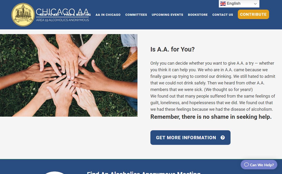 Chicago Alcoholics Anonymous | Area 19 Alcoholics Anonymous