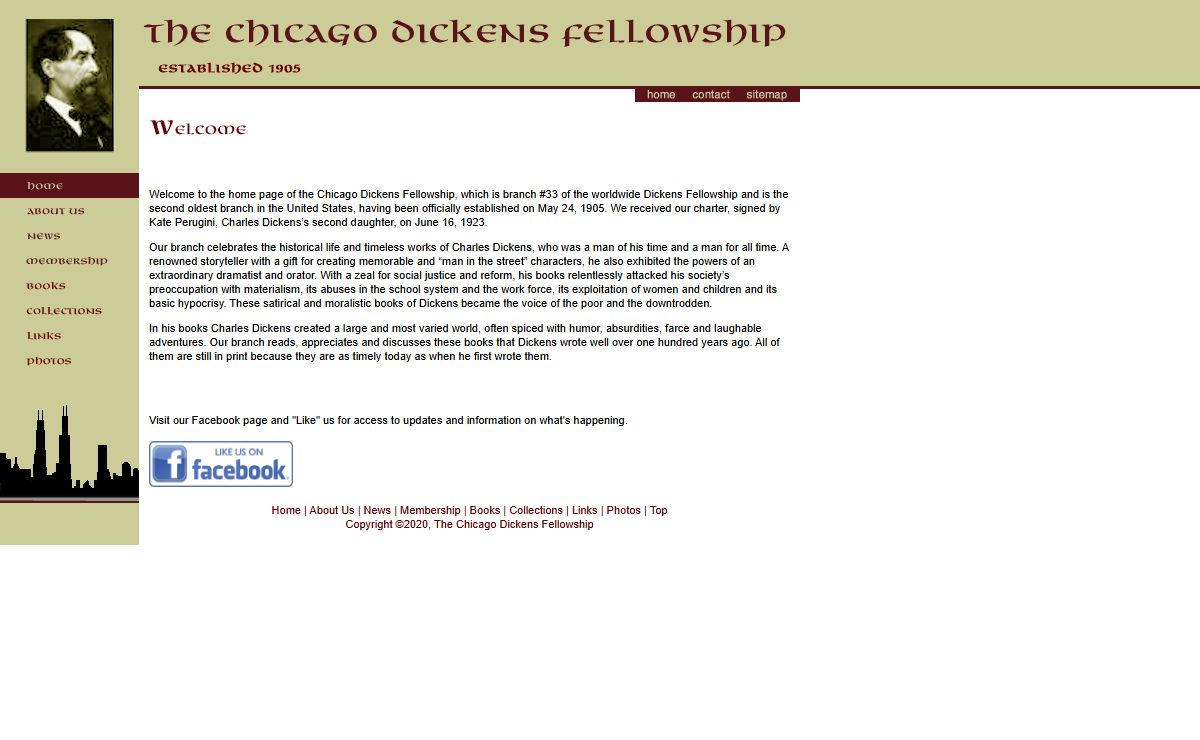 Welcome to the Chicago Dickens Fellowship