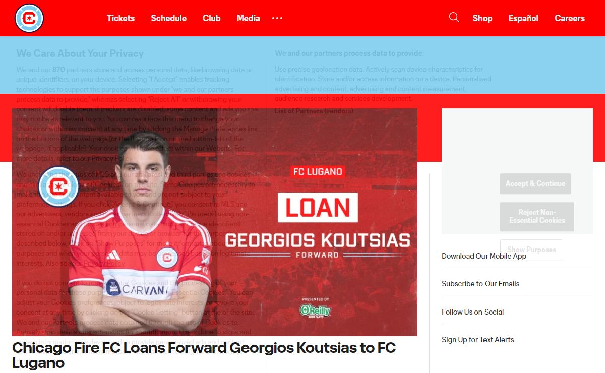 Official Chicago Fire FC Website