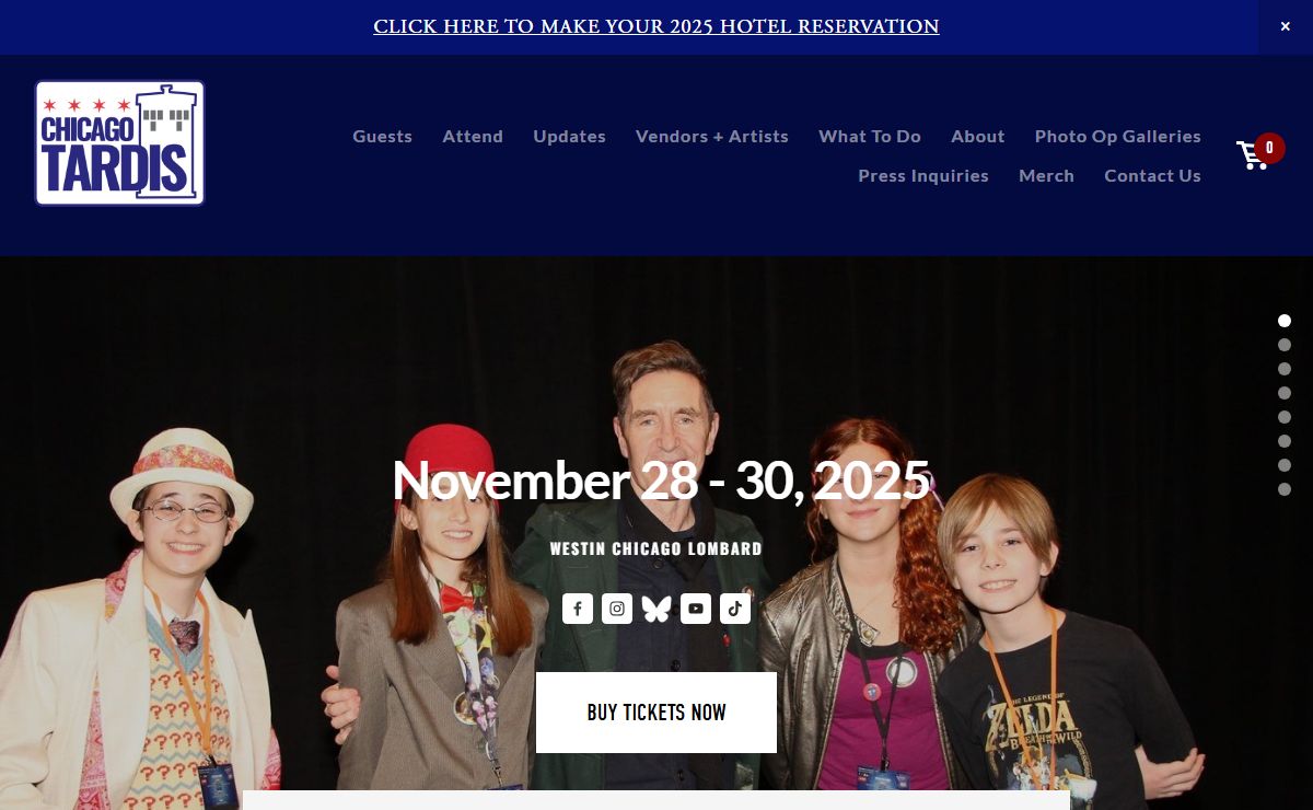 Chicago TARDIS | Midwest's Largest Doctor Who Event!