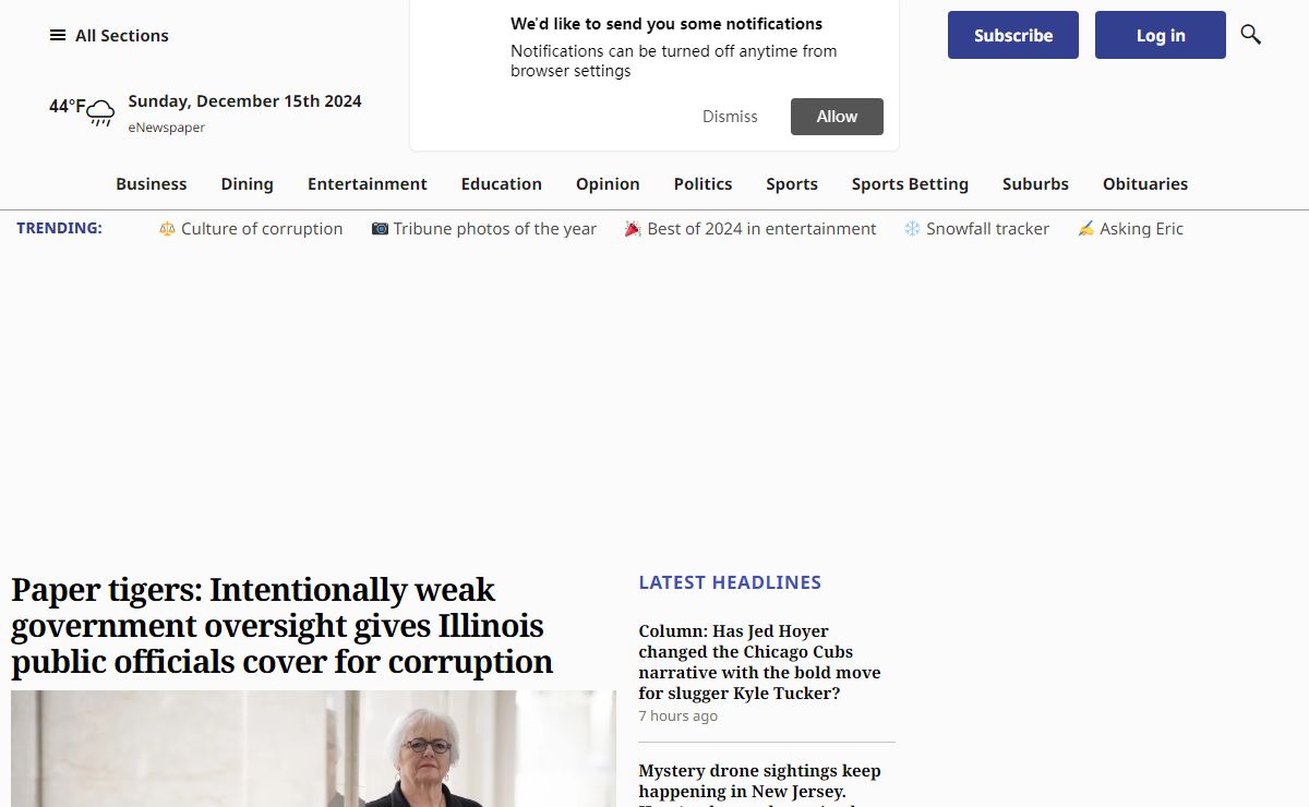 Chicago Tribune - Chicago News, Sports, Weather, Business & Things to Do