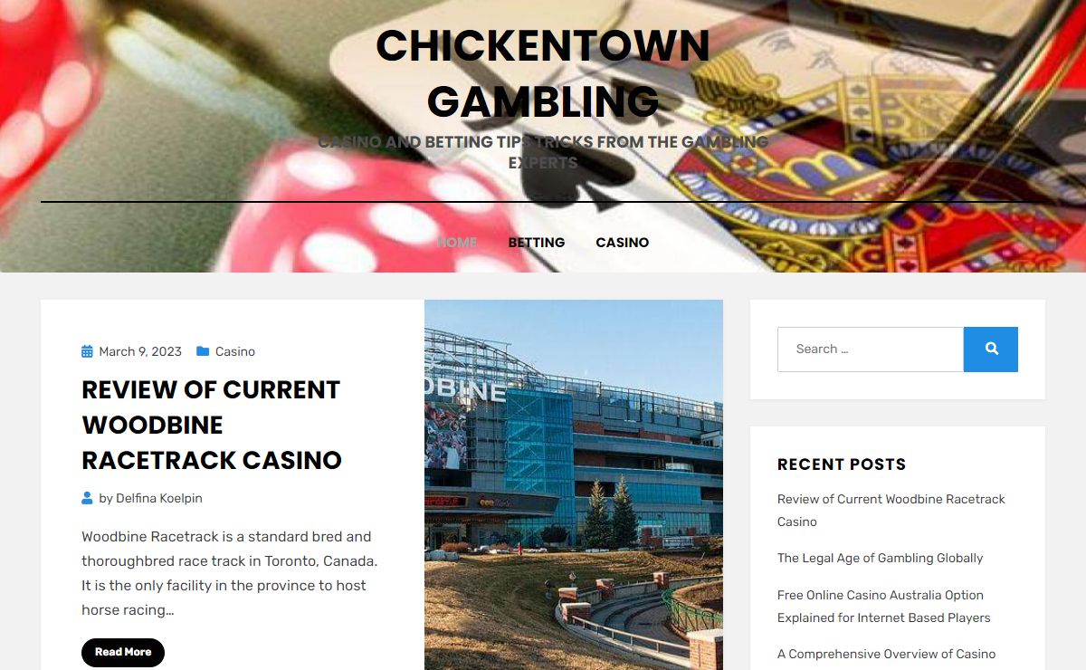 Chickentown Gambling - Casino and Betting Tips Tricks from the Gambling Experts