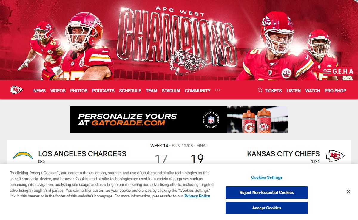 Chiefs Home | Kansas City Chiefs - Chiefs.com