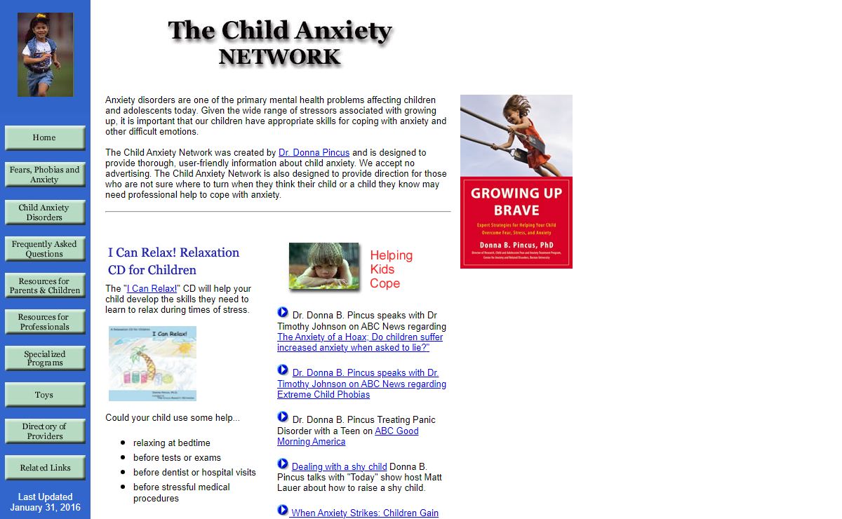 The Child Anxiety Network