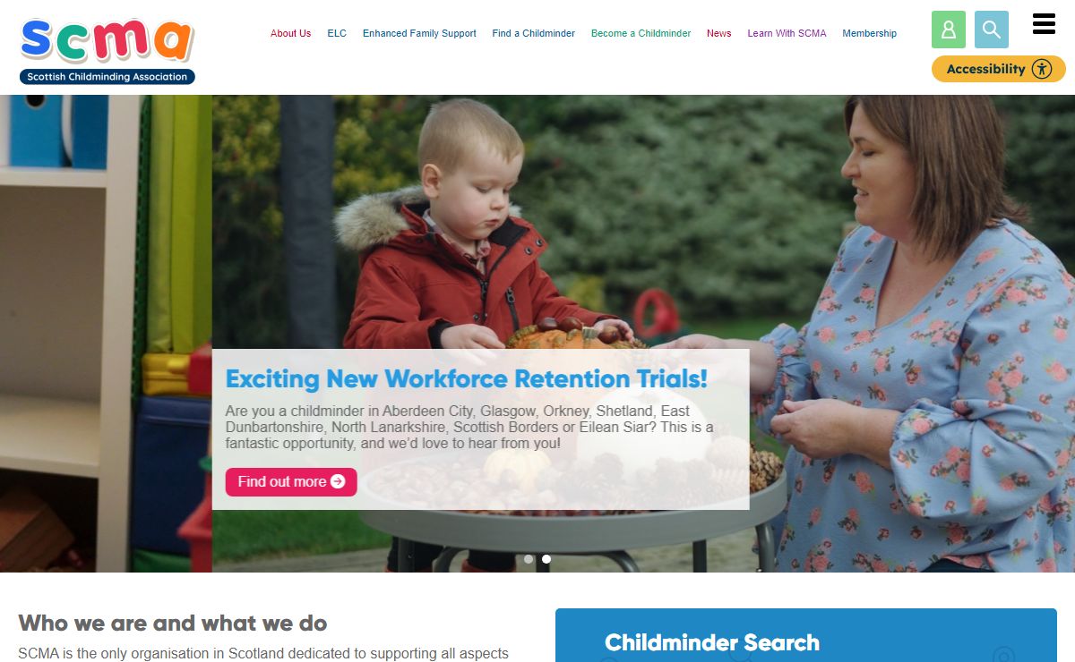 Welcome to the Scottish Childminding Association website