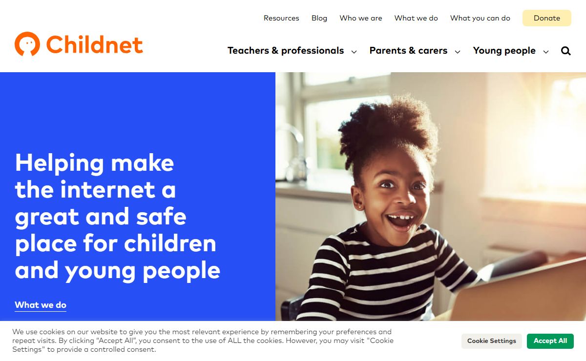 Childnet — Online safety for young people