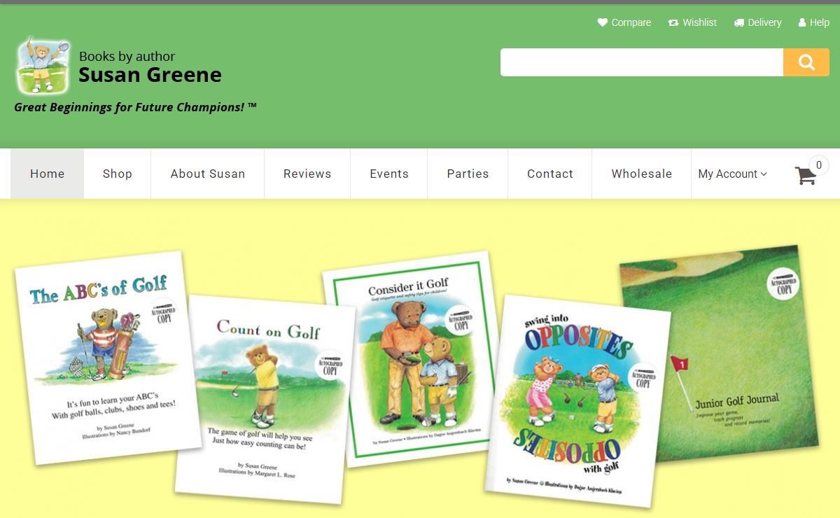 Golf Books for Children by Susan Greene |
