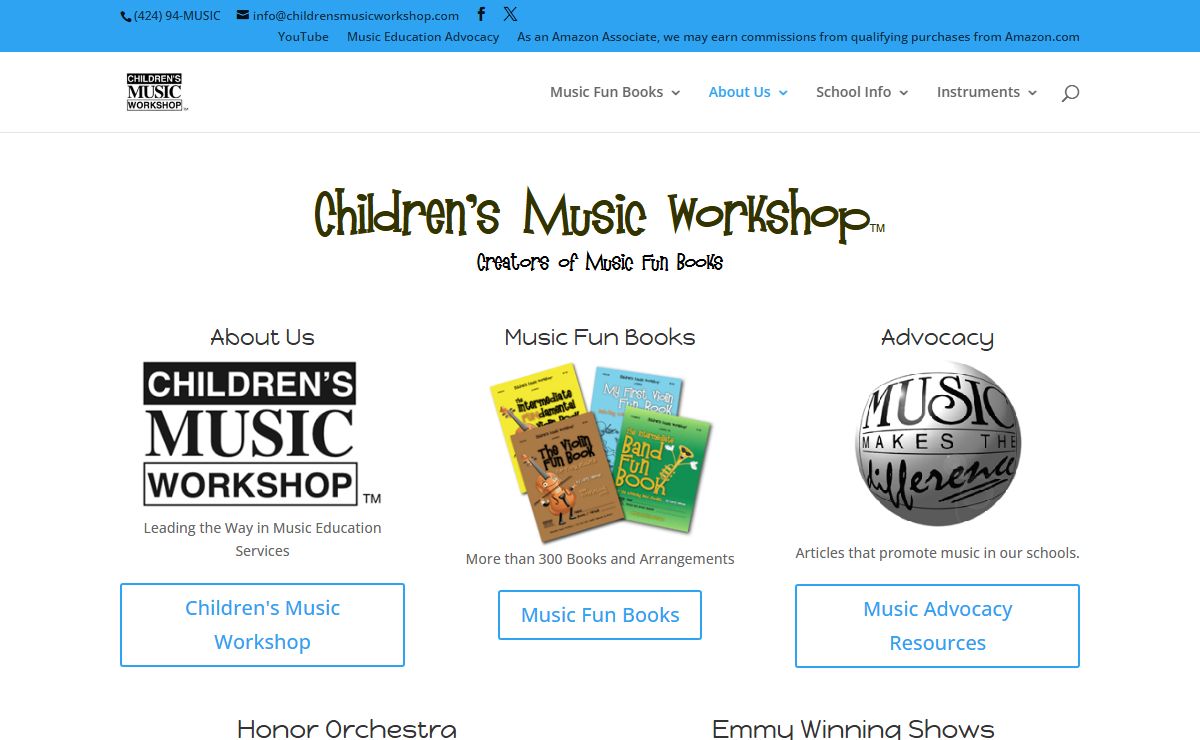 Children's Music Workshop|A Leader in Music Education