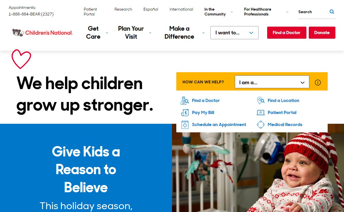 Children’s National Hospital - Ranked Top 10 in the Nation | Children's National Hospital