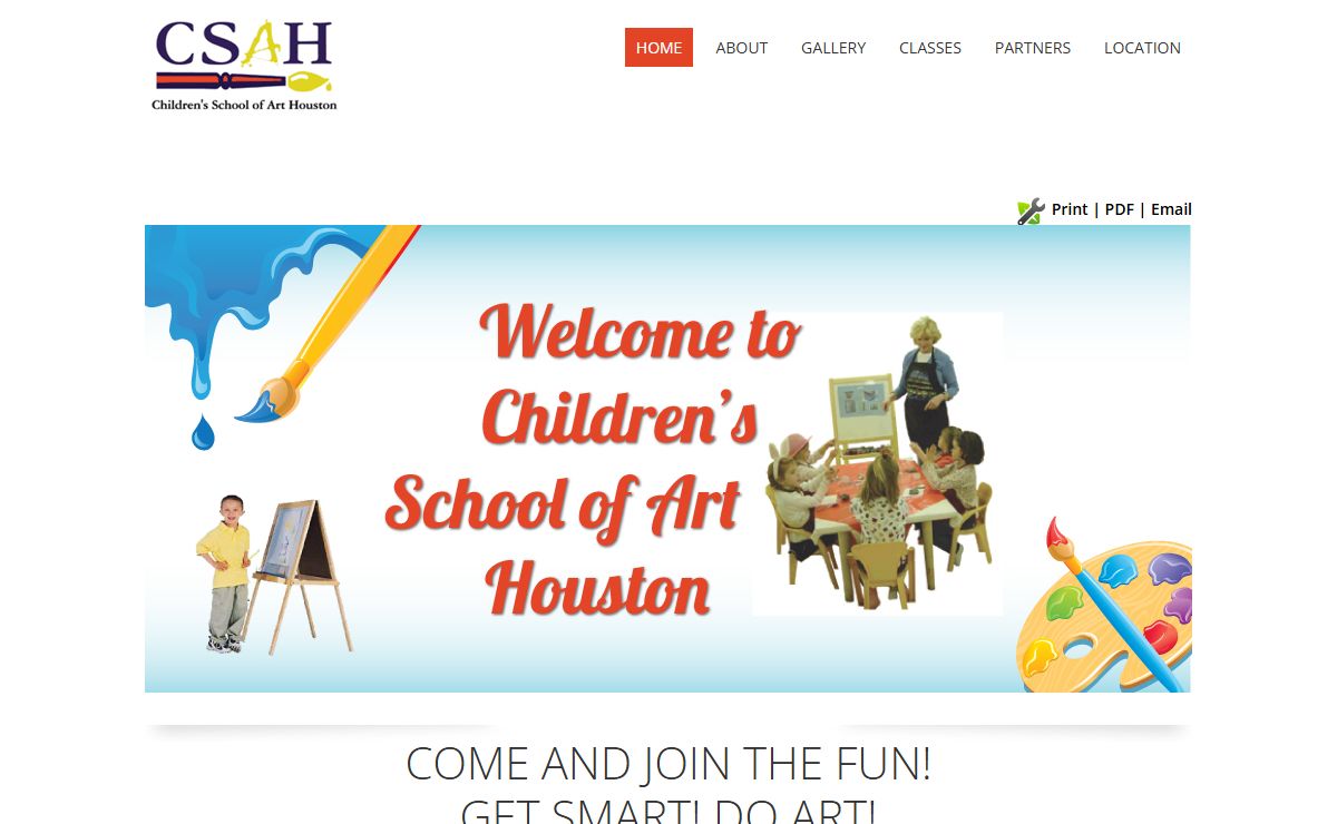 Children's School of Art Houston | Get smart! DO ART!