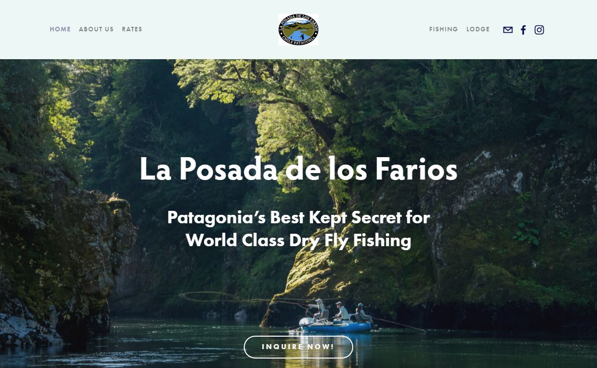 Patagonia's best lodge for World class dry fly fishing for big trout. Chile's very best location!