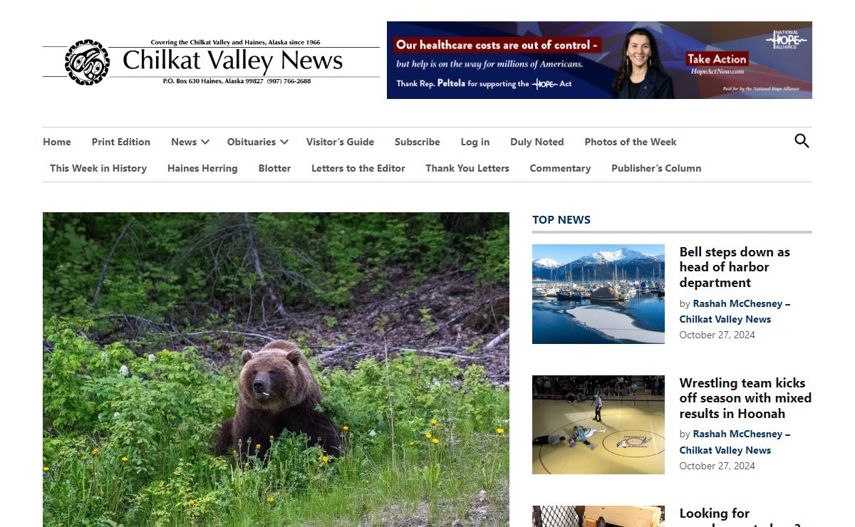 Chilkat Valley News
