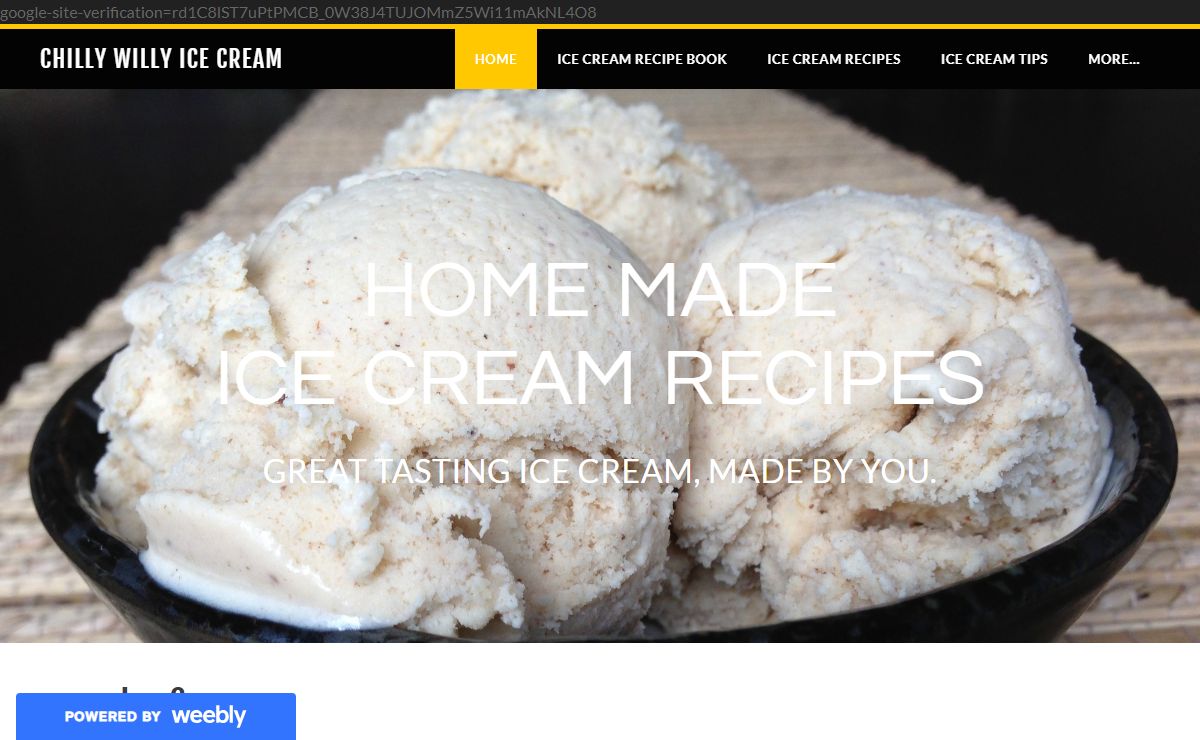 Chilly Willy Ice Cream - Chilly Willy Ice Cream