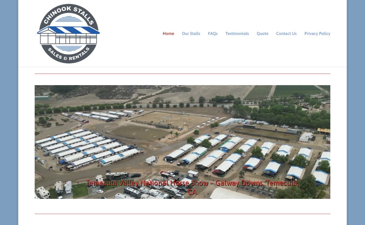 Chinook Stalls | Purchase or Rent Horse Stalls